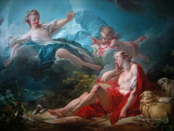 Francois Boucher Painting - Diana and Endymion Francois Boucher